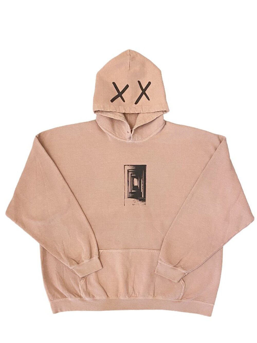 Louis Tomlinson XXL Pink Hoodie Sweatshirt April 28 2021 369 Drop One Direction